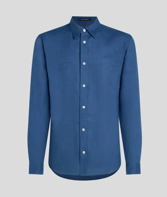 CAMICIA IN LINO MONOGRAM