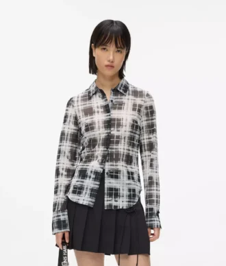 Camicia in maglia a quadri Camicia in maglia a quadri