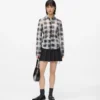 Camicia in maglia a quadri