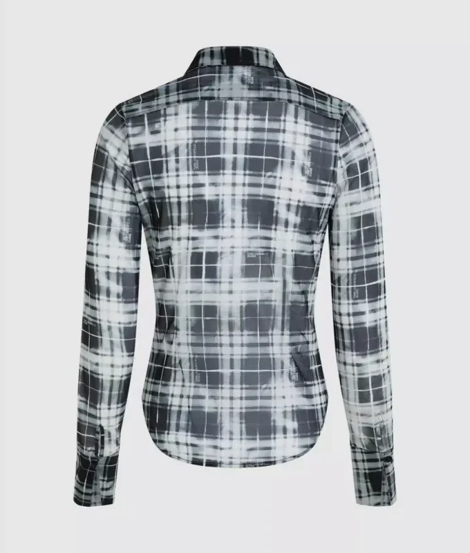 Camicia in maglia a quadri