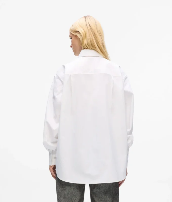 Camicia in popeline firmata Camicia in popeline firmata