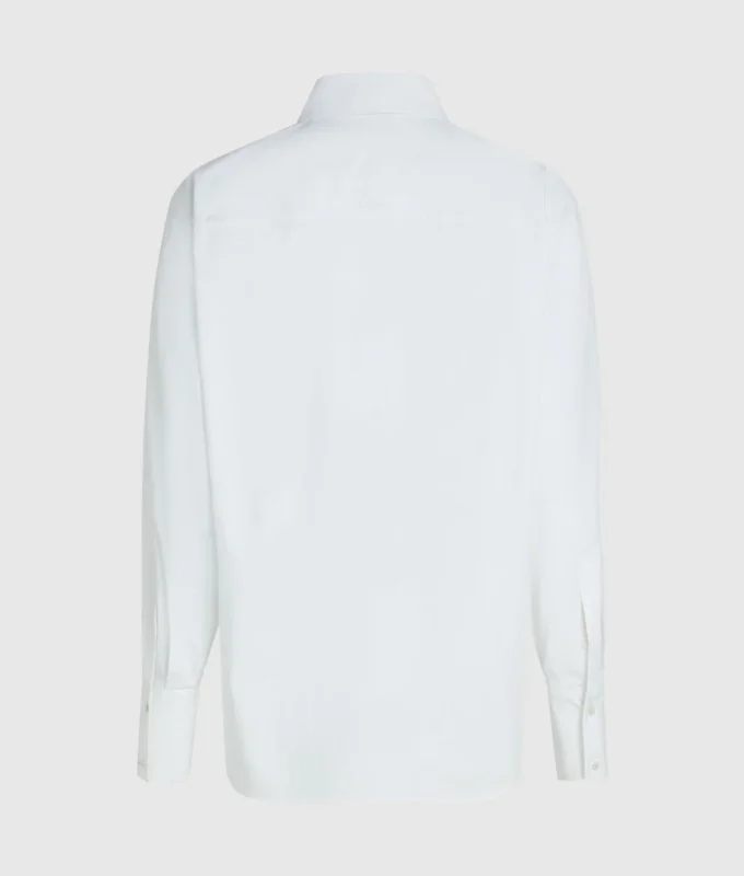 Camicia in popeline firmata Camicia in popeline firmata