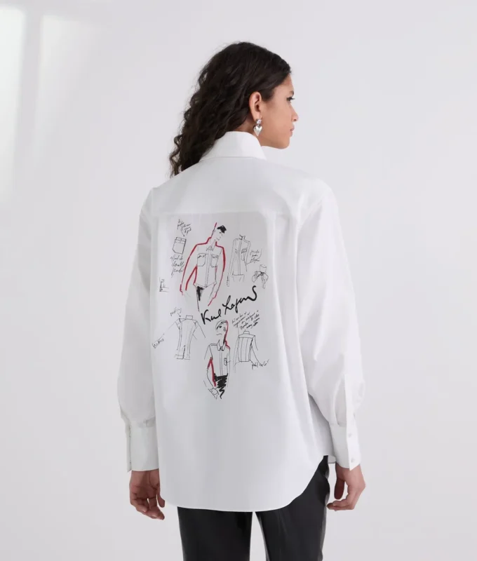 CAMICIA IN POPLINE DELLA SERIE KARL CAMICIA IN POPLINE DELLA SERIE KARL