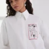 CAMICIA IN POPLINE DELLA SERIE KARL CAMICIA IN POPLINE DELLA SERIE KARL