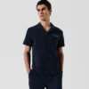CAMICIA IN TESSUTO TOWEL CON LOGO CAMICIA IN TESSUTO TOWEL CON LOGO