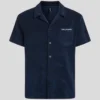 CAMICIA IN TESSUTO TOWEL CON LOGO CAMICIA IN TESSUTO TOWEL CON LOGO