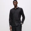Camicia KL Studio con bordino a contrasto Camicia KL Studio con bordino a contrasto