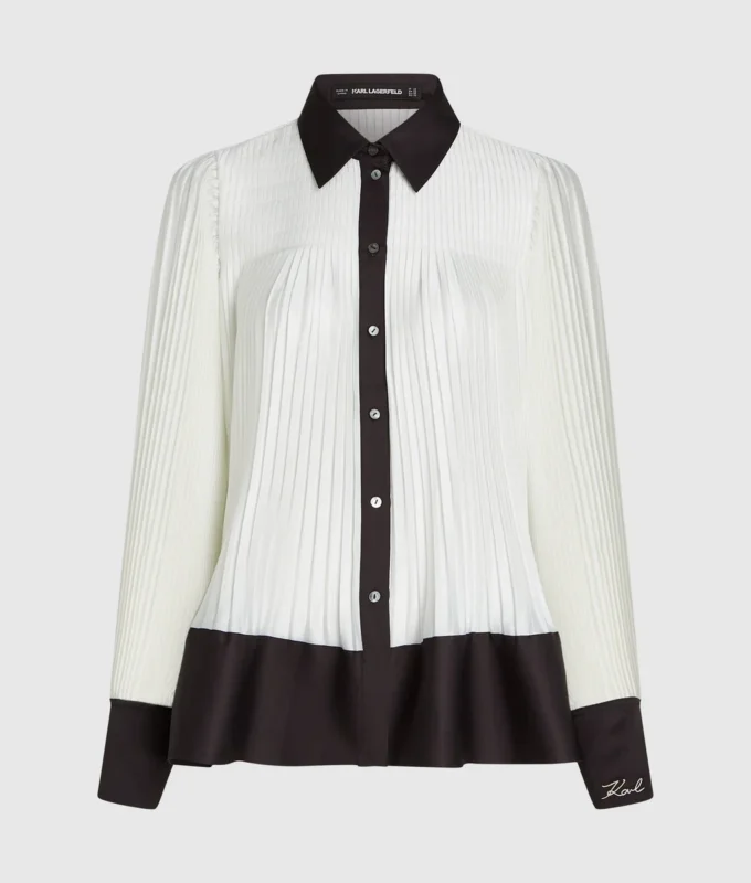 Camicia plissettata Camicia plissettata