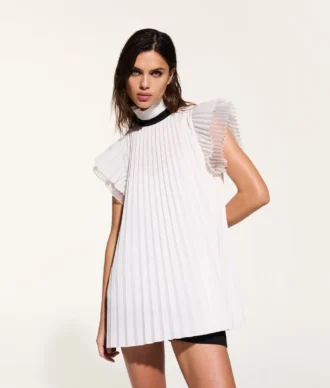 CAMICIA PLISSETTATA KL STUDIO
