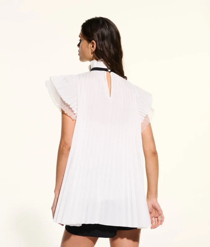 CAMICIA PLISSETTATA KL STUDIO CAMICIA PLISSETTATA KL STUDIO