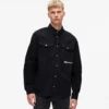 Camisola oversize con citazione di Karl Camisola oversize con citazione di Karl