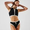 CANOTTA BIKINI MONOCROMATICA CANOTTA BIKINI MONOCROMATICA