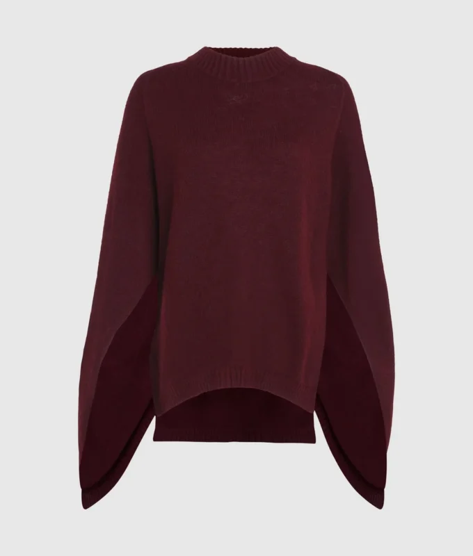 Cappa con collo alto