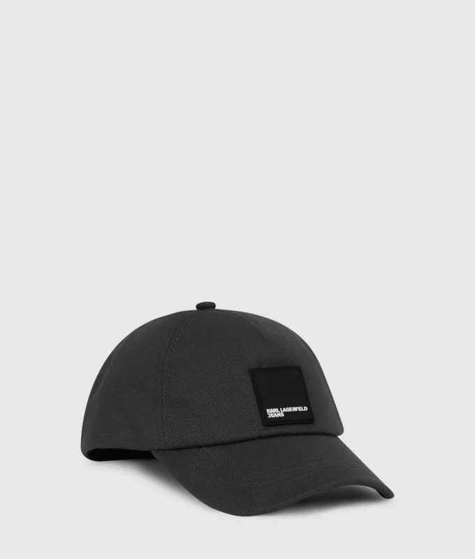 Cappellino con logo patch Cappellino con logo patch