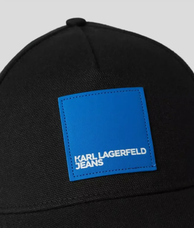 Cappellino con logo patch Cappellino con logo patch