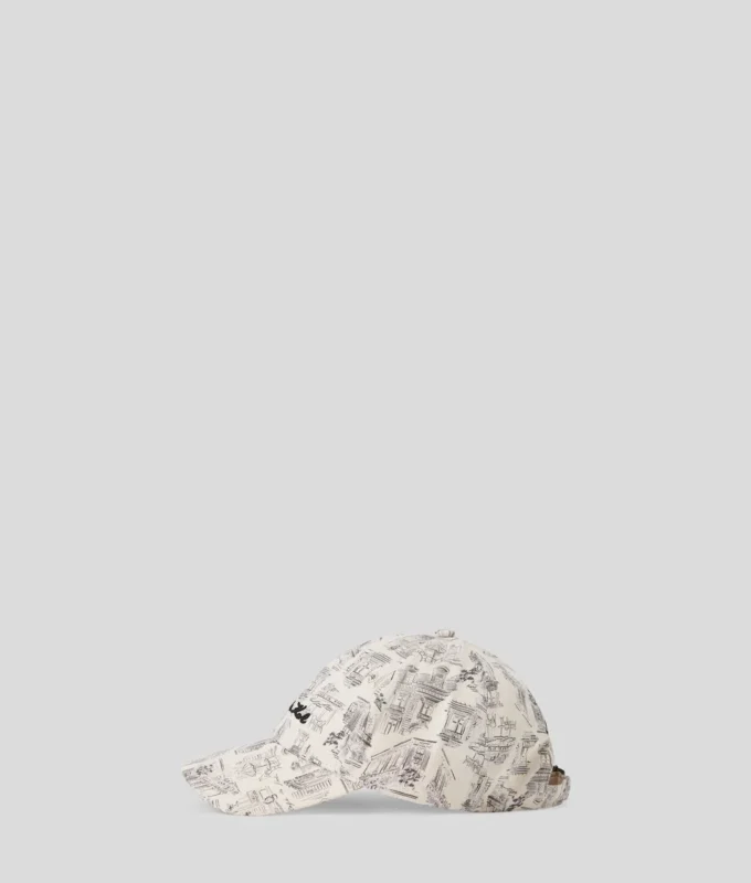 CAPPELLINO CON STAMPA ALL-OVER KL X JORGE PARRA CAPPELLINO CON STAMPA ALL-OVER KL X JORGE PARRA