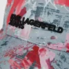 Cappellino con stampa graffiti all-over