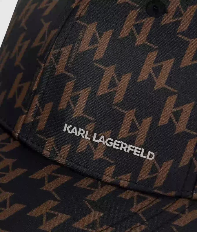Cappellino con stampa total look K/Monogram