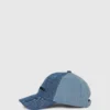 Cappellino in denim chiaro bicolore Cappellino in denim chiaro bicolore