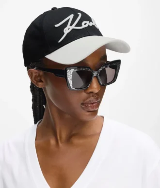 Cappellino K/Signature con visiera a contrasto