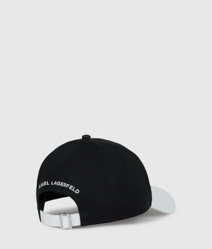 Cappellino K/Signature con visiera a contrasto Cappellino K/Signature con visiera a contrasto