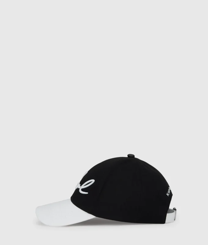 Cappellino K/Signature con visiera a contrasto Cappellino K/Signature con visiera a contrasto