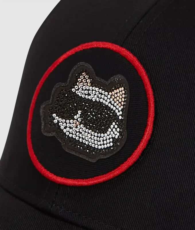 Cappellino trasformabile con patch di strass Ikon Cappellino trasformabile con patch di strass Ikon
