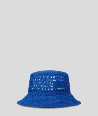 Cappello a secchiello con logo Box Logo