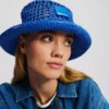 Cappello a secchiello con logo Box Logo
