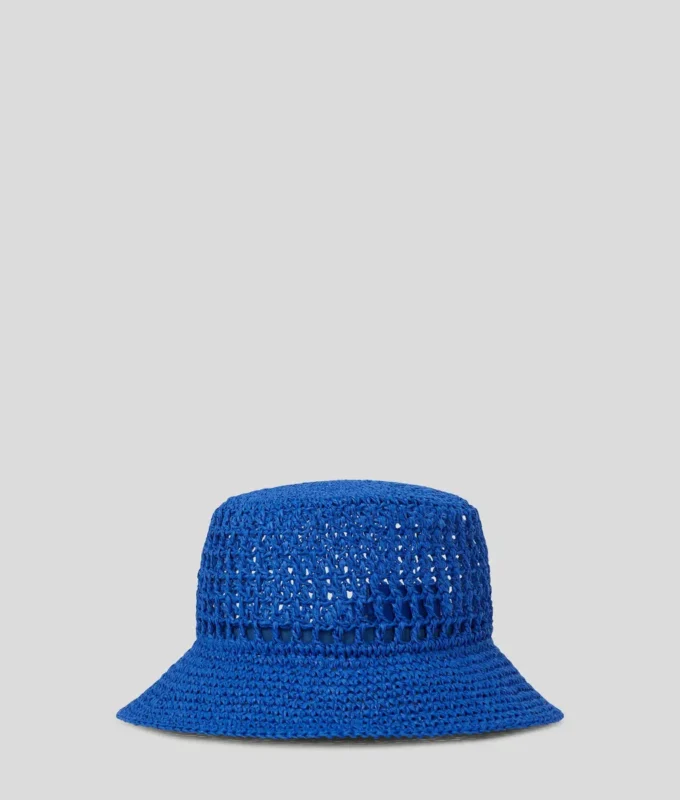 Cappello a secchiello con logo Box Logo