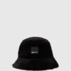 Cappello a secchiello in pelliccia sintetica