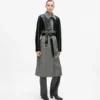 Cappotto in tweed e ecopelle Cappotto in tweed e ecopelle
