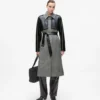 Cappotto in tweed e ecopelle Cappotto in tweed e ecopelle