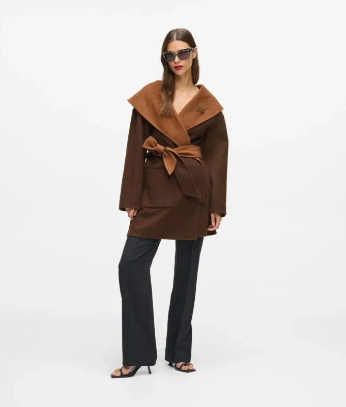 Cappotto reversibile in misto lana Cappotto reversibile in misto lana