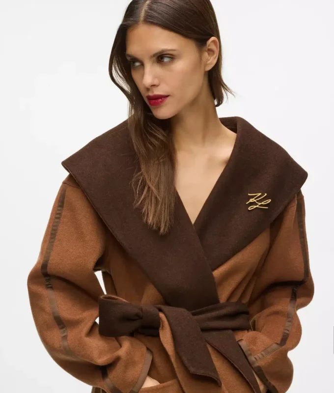 Cappotto reversibile in misto lana Cappotto reversibile in misto lana