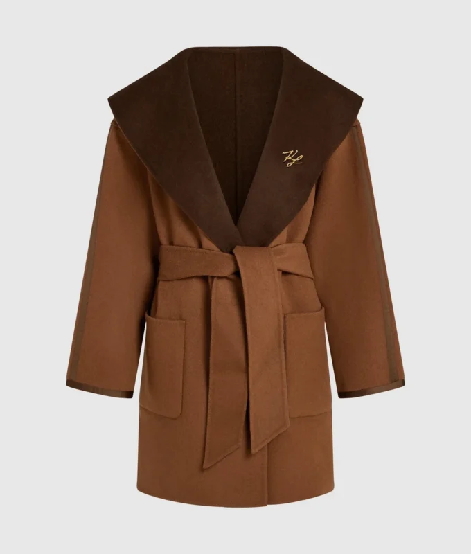 Cappotto reversibile in misto lana Cappotto reversibile in misto lana