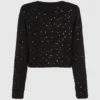 Cardigan con paillettes Cardigan con paillettes
