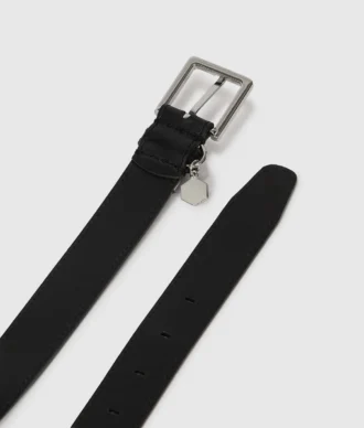 Cintura con charm logo