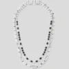 COLLANA CON CRISTALLI PAVÉ COLLANA CON CRISTALLI PAVÉ