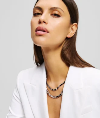 COLLANA CON CRISTALLI PAVÉ COLLANA CON CRISTALLI PAVÉ