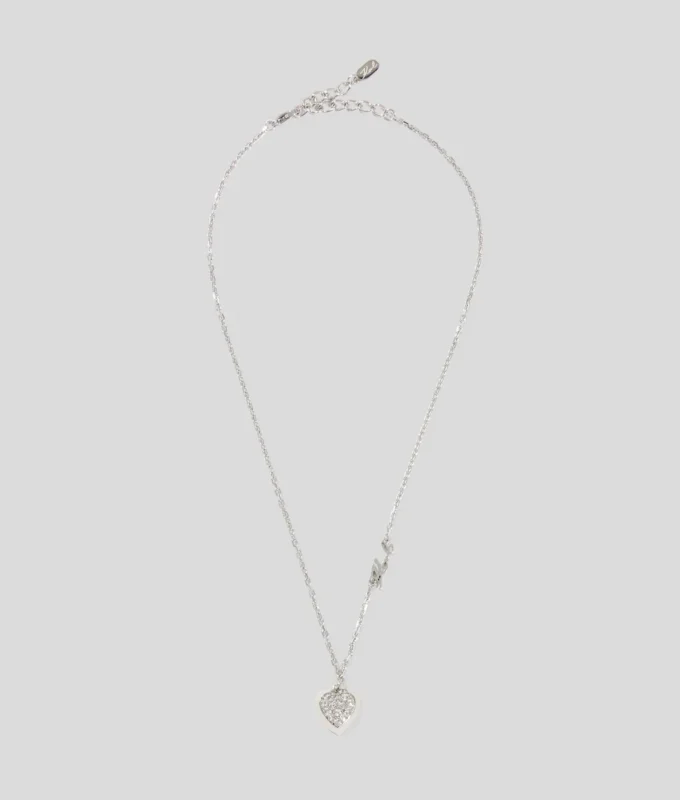 COLLANE CON CIONDOLO A CUORE PAVÉ