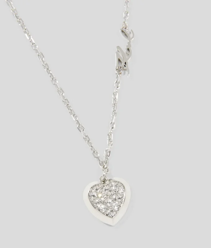 COLLANE CON CIONDOLO A CUORE PAVÉ