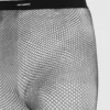 Collant con logo in strass