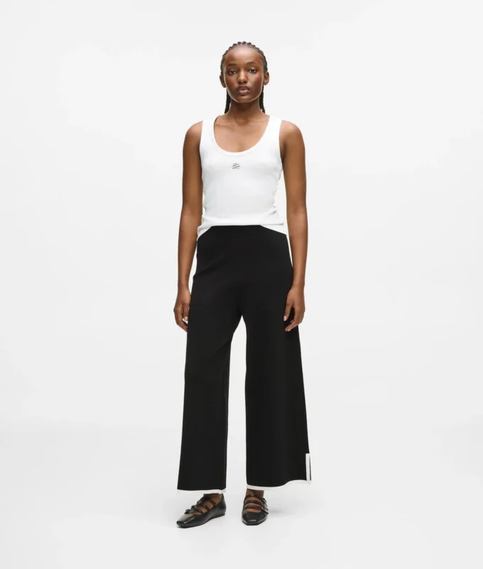 Culotte con bordino a contrasto Culotte con bordino a contrasto