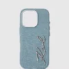 Custodia in denim per iPhone 16 Pro Custodia in denim per iPhone 16 Pro