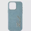 Custodia in denim per iPhone 16 Pro Max Custodia in denim per iPhone 16 Pro Max