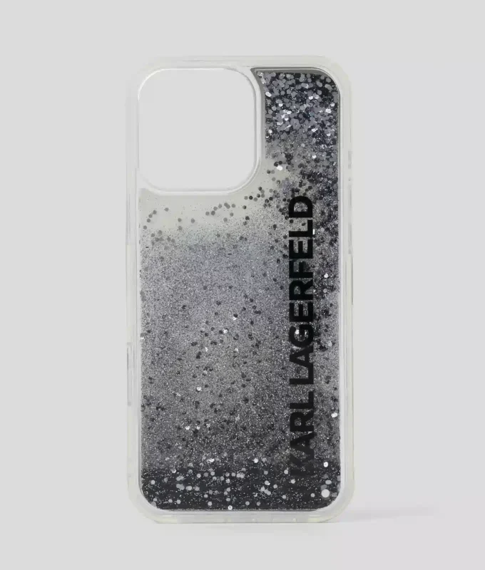 CUSTODIA LOGO GLITTER PER IPHONE 16 PRO MAX CUSTODIA LOGO GLITTER PER IPHONE 16 PRO MAX