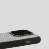 CUSTODIA PER IPHONE 16 PRO CON LOGO IN STRASS CUSTODIA PER IPHONE 16 PRO CON LOGO IN STRASS