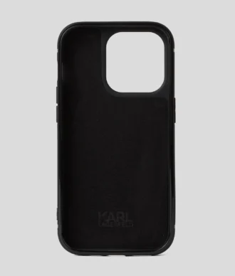 CUSTODIA PER IPHONE 16 PRO MAX CON LOGO IN STRASS CUSTODIA PER IPHONE 16 PRO MAX CON LOGO IN STRASS