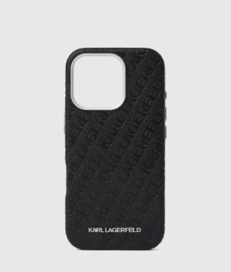 Custodia per iPhone 16 Pro Max con logo su tutta la superficie